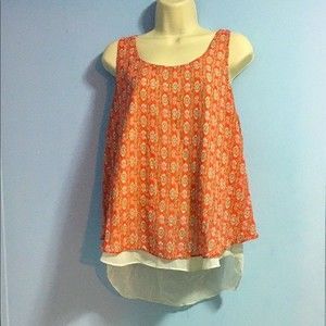 Maurices Sheer Layered Tank